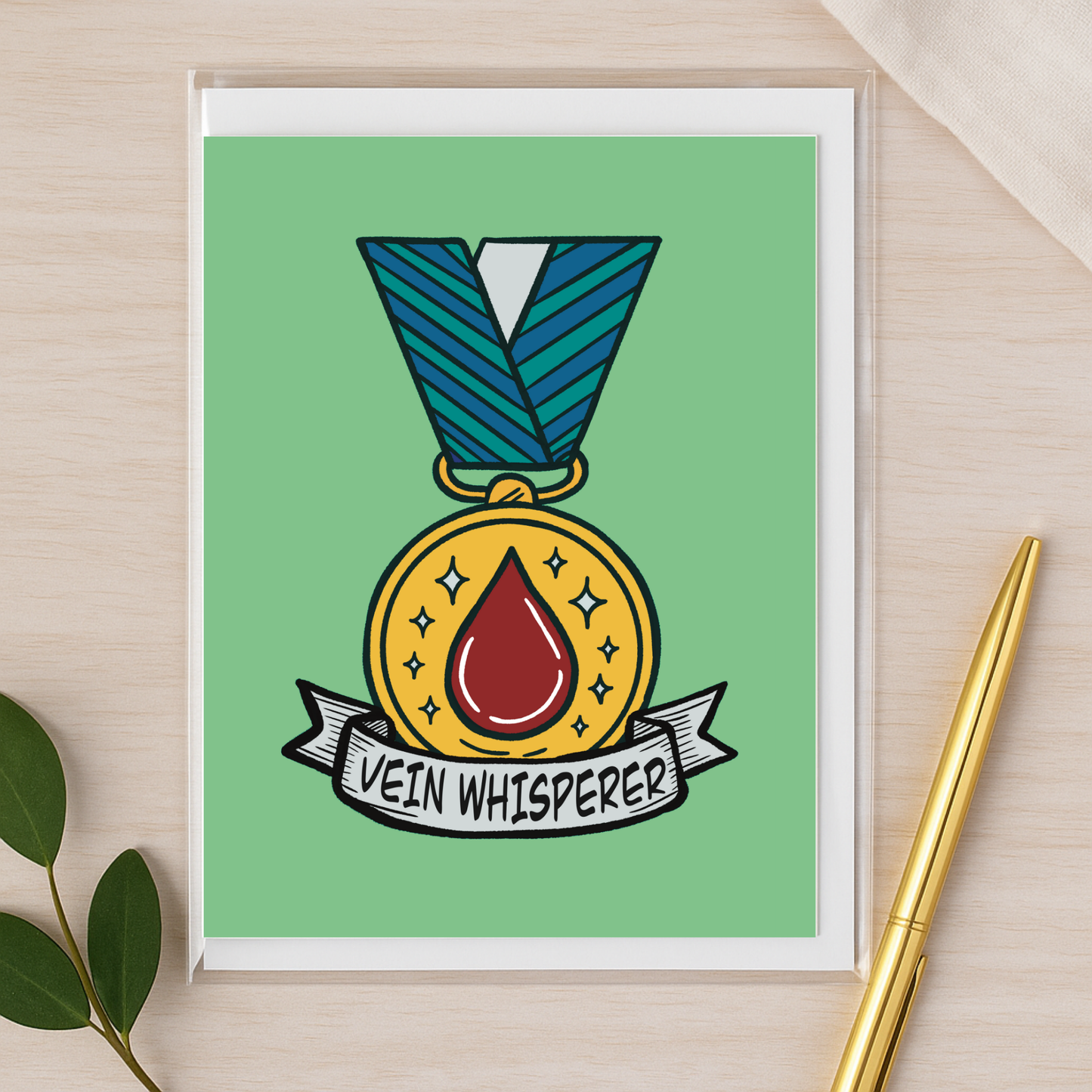 Veterinary Award Medal Notecards – Curated Variety Packs (4, 8, or 16 Designs)