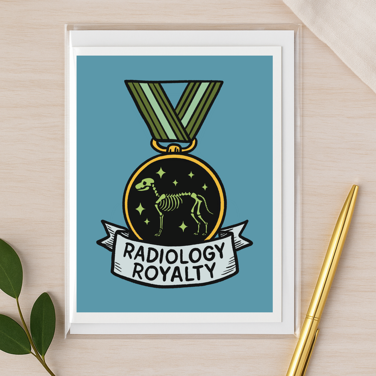 Veterinary Award Medal Notecards – Curated Variety Packs (4, 8, or 16 Designs)