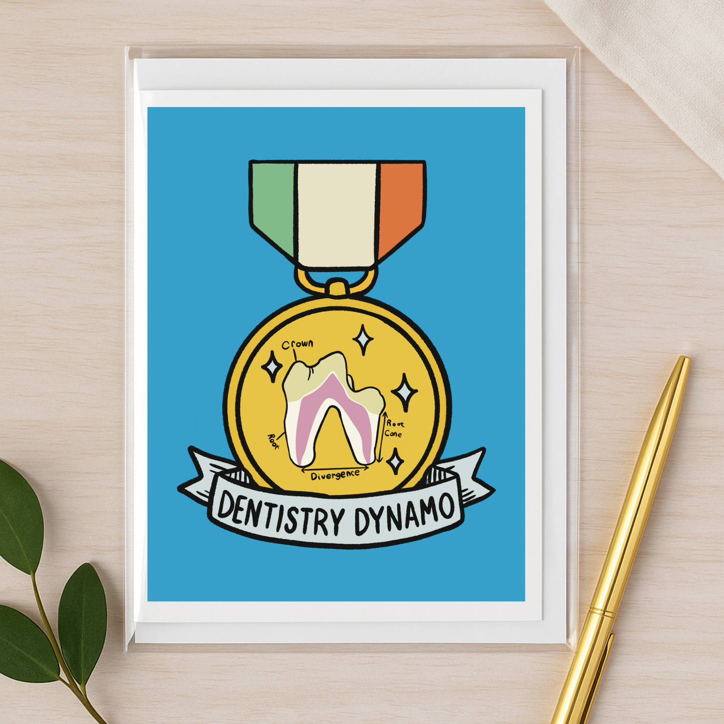 Veterinary Award Medal Notecards – Curated Variety Packs (4, 8, or 16 Designs)