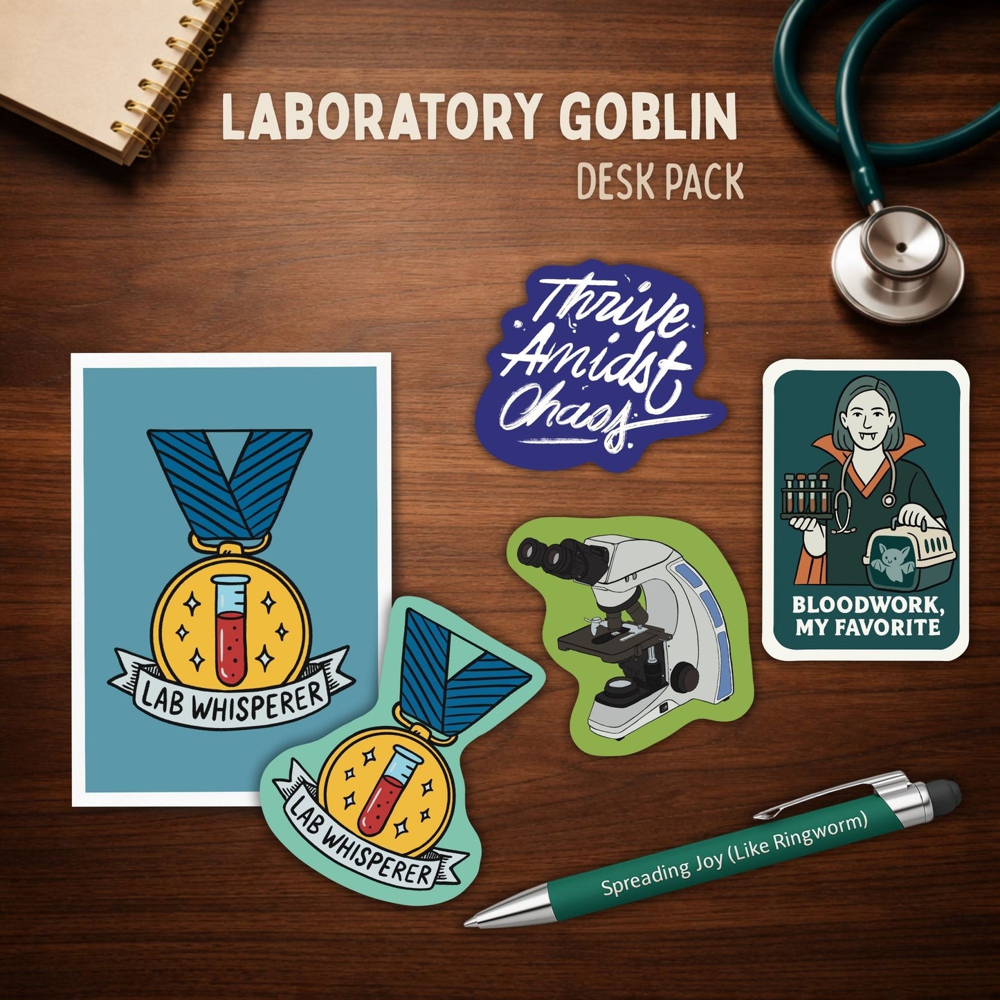 Laboratory Goblin Desk Pack