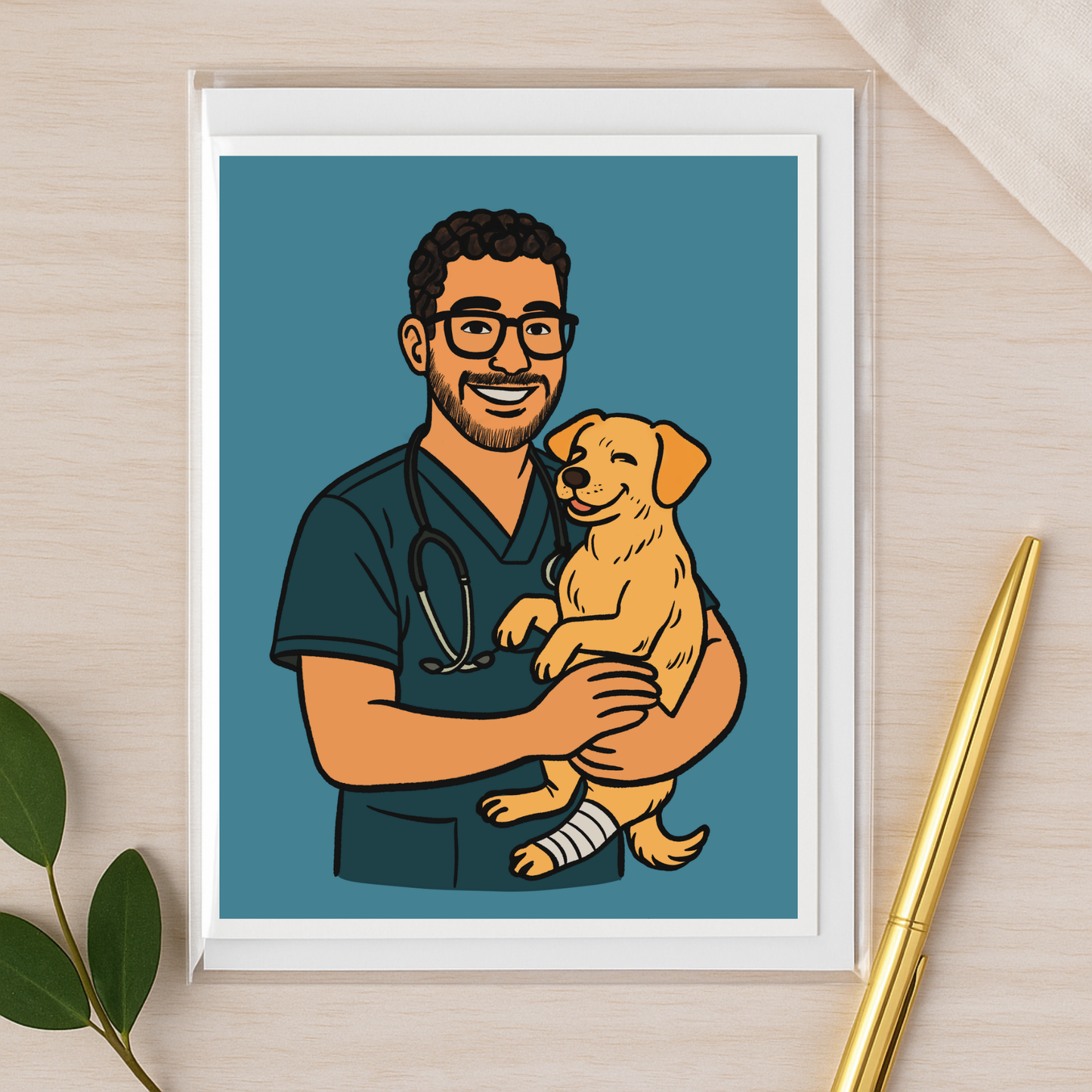 🩺 💊 🐾 You’Re So Good At This Energy – A2 Veterinary Notecard