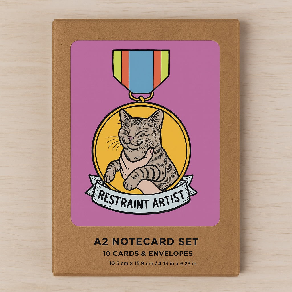 Veterinary Award Medal Notecards – Curated Variety Packs (4, 8, or 16 Designs)