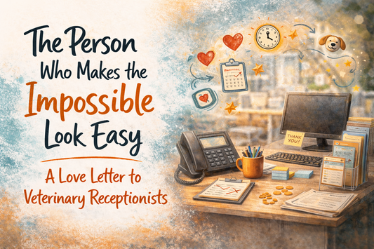 The Person Who Makes the Impossible Look Easy: A Love Letter to Veterinary Receptionists