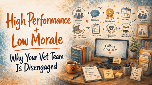High Performance + Low Morale: Why Your Vet Team Is Disengaged