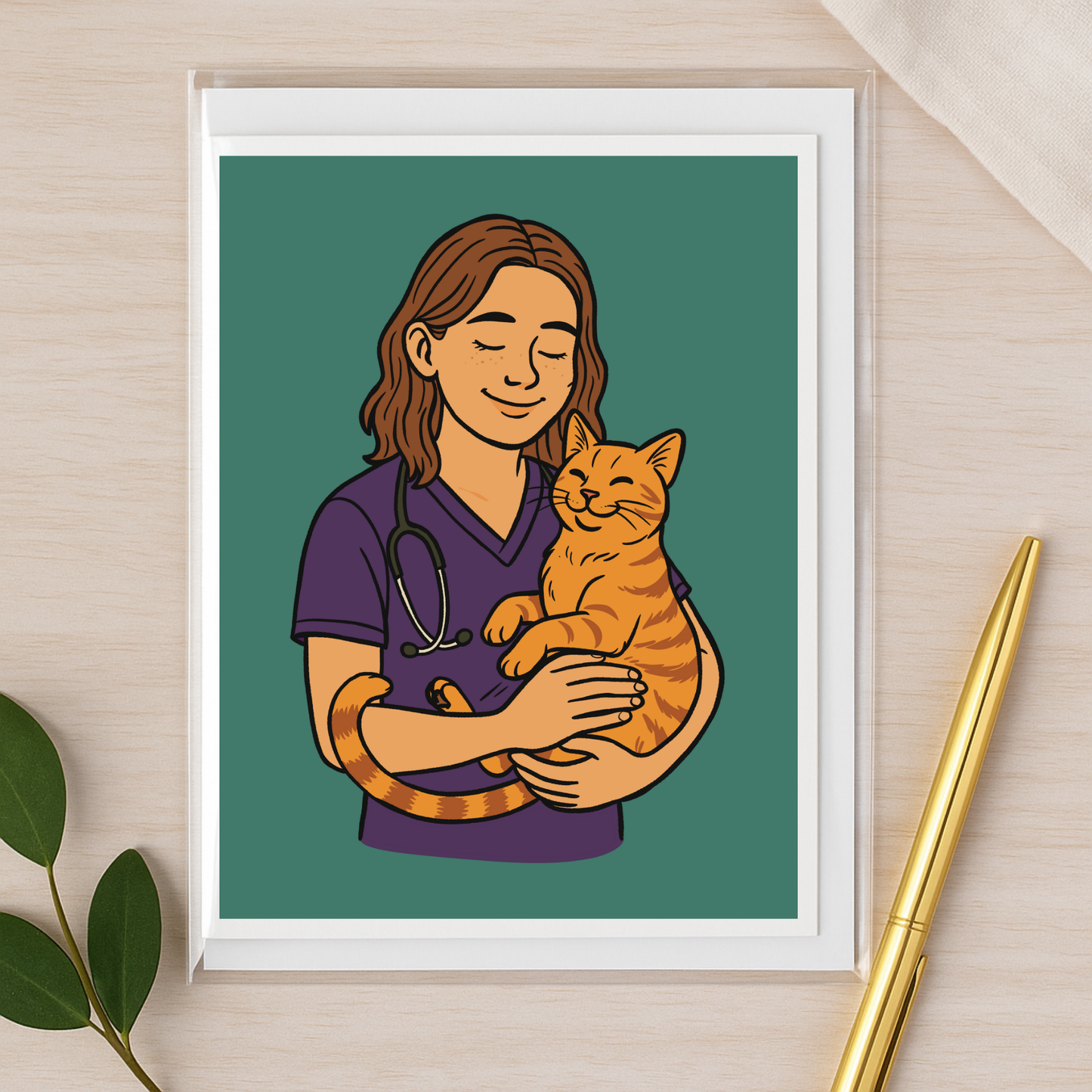 💉 🐈‍⬛ Orange Cat Energy