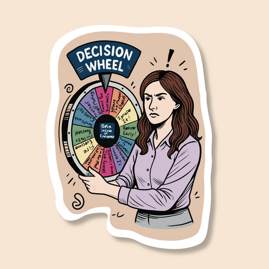😹 Practice Manager Decision Wheel - Female