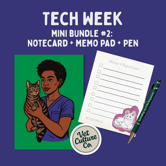 Mini Bundle #2: Notecard, Memo Pad & Pen