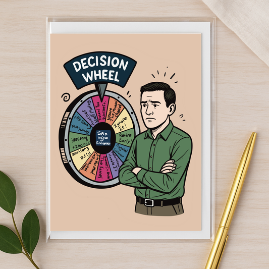 🧡 🩺 Veterinary Manager Decision Wheel Version Two - Energy