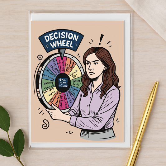 🐾 💊 Veterinary Manager Decision Wheel Version One - Energy