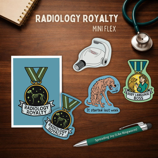 Radiology Mini Flex curated gift bundle for radiology team members by Vet Culture Co