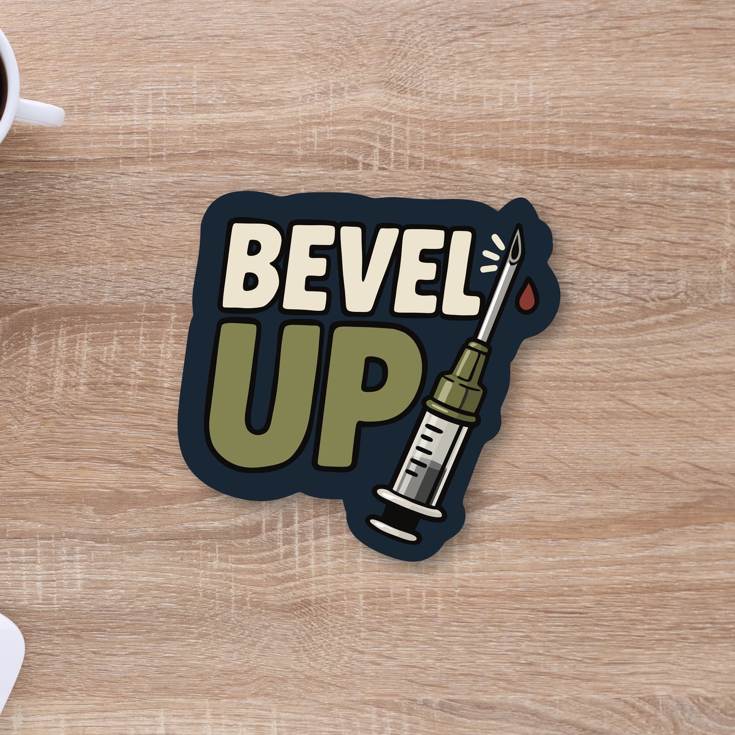 💉 The Stick Shift Set – Bevel Up + Jug Life Vet Stickers