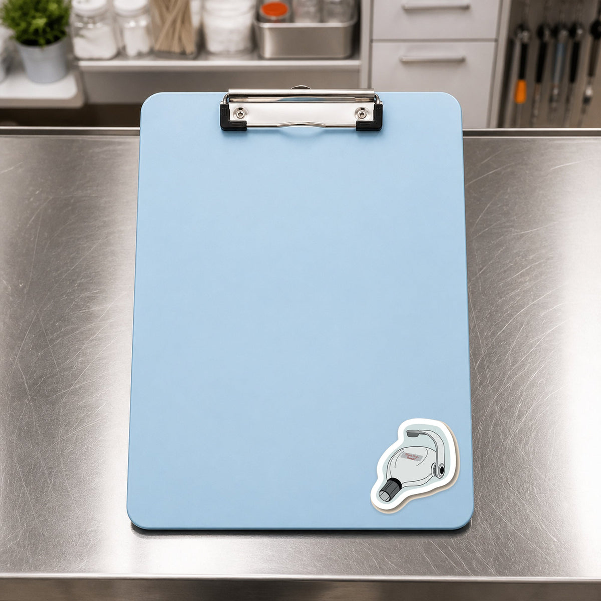 🐾 Dental Xray - Funny shown on a blue treatment clipboard