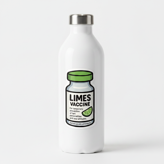 Limes Vaccine – Funny Vet Sticker