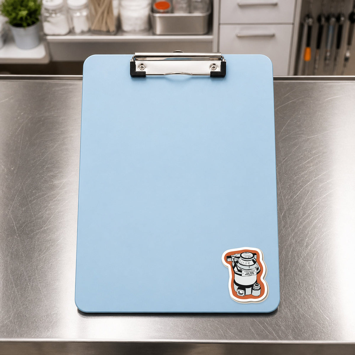 🐶 Anesthesia Techs Know: It'S All About The Iso shown on a blue treatment clipboard